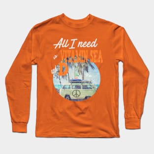 Vitamin D and Beach Life Long Sleeve T-Shirt